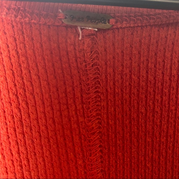 Free People Newbie Thermal Ski Lodge Henley - Picture 3 of 5